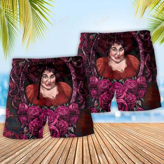 Halloween Horror Scary Sister Witches Mary Beach Short | Newhawaiianshirts AU