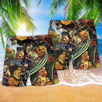 Halloween Is Coming Soon Beach Short | Newhawaiianshirts AU