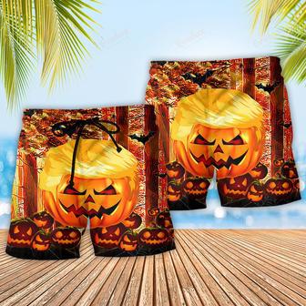 Halloween Make Halloween Great Again Beach Short | Newhawaiianshirts DE