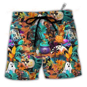 Halloween Special Synthwave Beach Short | Newhawaiianshirts AU