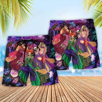 Halloween The Best Witches of All Time Beach Short | Newhawaiianshirts AU