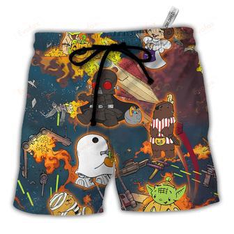 Halloween Tricks Are The Path To The Dark Side Better To Treat It Is Beach Short | Newhawaiianshirts AU