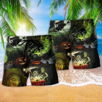 Halloween Witches Noticed You Beach Short | Newhawaiianshirts AU