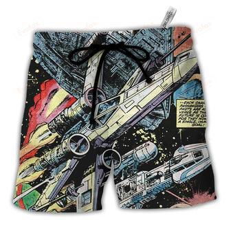 Han Solo Spaceship Beach Short | Newhawaiianshirts