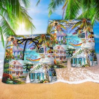 Hawaii Chill By The Beaches Summer Beach Short | Newhawaiianshirts UK