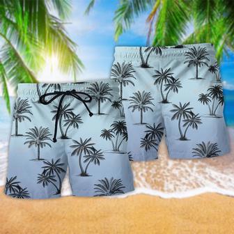 Hawaii Love Life Coconut Palm Beach Short | Newhawaiianshirts