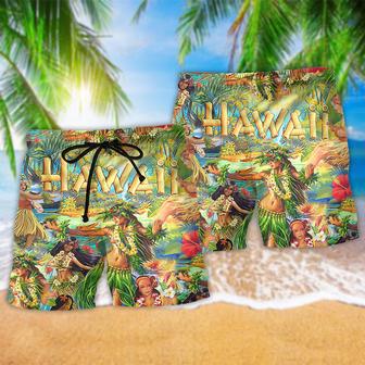 Hawaii The Aloha Spirit of Hawaii Beach Short | Newhawaiianshirts AU