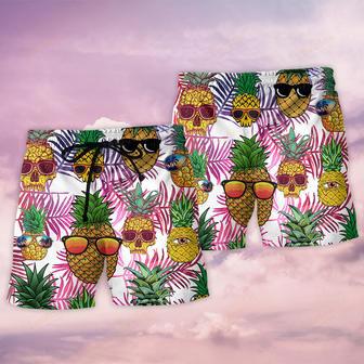 Hawaii Tropical Pineapple Cool Style Beach Short | Newhawaiianshirts CA