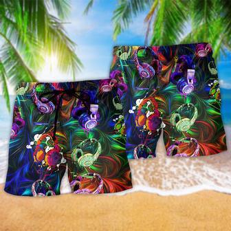 Headphone Amazing Colorful Beach Short | Newhawaiianshirts AU