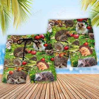 Hedgehog Animals Is Better With A Hedgehog Beach Short | Newhawaiianshirts UK