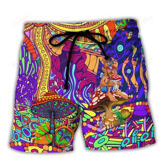 Hippie Colorful Love Life Beach Short | Newhawaiianshirts AU