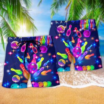 Hippie Peace Life Stunning Neon Beach Short | Newhawaiianshirts AU