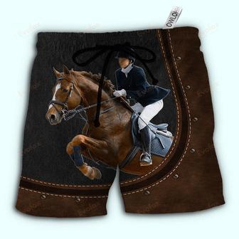 Horse Dressage Cool Lover Beach Short | Newhawaiianshirts AU