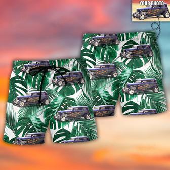 Hot Rod Various Style Custom Photo Beach Short | Newhawaiianshirts