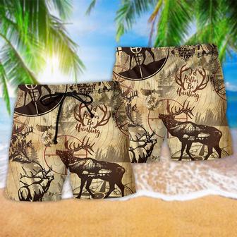 Hunting Deer I'd Rather Be Hunting Beach Short | Newhawaiianshirts UK