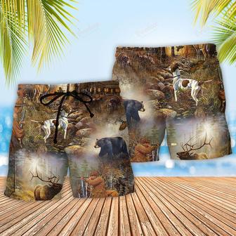 Hunting Rise Shine It's Hunting Time Cool Beach Short | Newhawaiianshirts UK