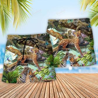 Leopard Animals Life Is Better With A Leopard Beach Short | Newhawaiianshirts