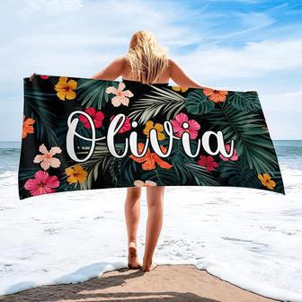 Lime Themed Personalized Beach Towels Perfect Women Kids Men All Ages | Newhawaiianshirts AU