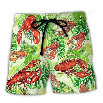 Lobster Be Yourself Although If You Can Be A Lobster Definitely Be A Lobster Tropical Vibe Amazing Style Beach Short | Newhawaiianshirts