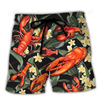 Lobster Funny Advice From A Lobster Tropical Vibe Amazing Style Beach Short | Newhawaiianshirts DE