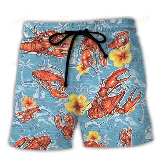 Lobster I'm A Lobster In A Human Costume Beach Short | Newhawaiianshirts