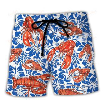 Lobster Party Like A Lob Star Tropical Vibe Amazing Style Beach Short | Newhawaiianshirts