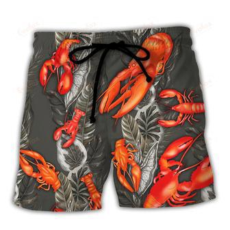 Lobster That Lobster Looked At Me Funny Tropical Vibe Amazing Style Beach Short | Newhawaiianshirts DE