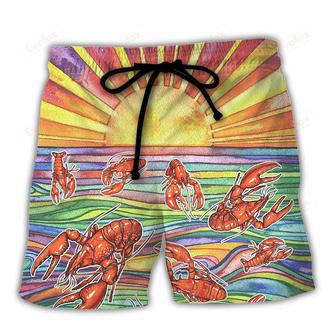 Lobster Well It Ain't Gonna Suck Itself Beach Short | Newhawaiianshirts AU