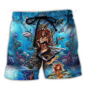 Mermaid Queen Style Beach Short | Newhawaiianshirts