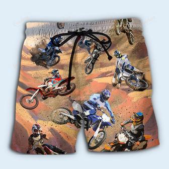 Motocross That's What I Do Beach Short | Newhawaiianshirts AU