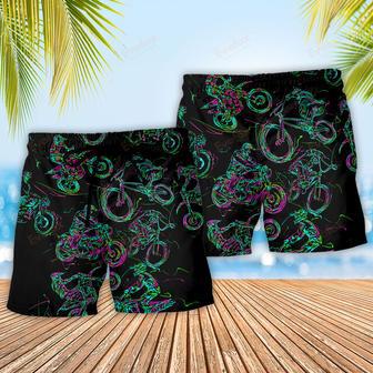 Motorcycle Lover Cool Style Beach Short | Newhawaiianshirts AU