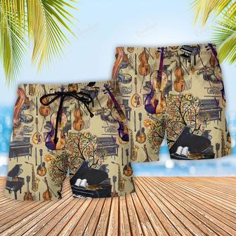 Music All My Life Love It Cool Style Beach Short | Newhawaiianshirts UK