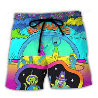 Music Event Bonnaroo Music Festival Lover Colorful Style Beach Short | Newhawaiianshirts UK