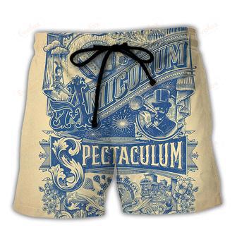 Music Event Tomorrowland Festival Vintage Style Beach Short | Newhawaiianshirts CA