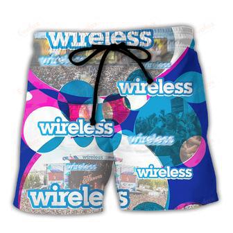 Music Event Wireless Festival Drop The Beat Beach Short | Newhawaiianshirts CA