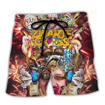 Music Event Zwarte Cross Festival Beach Short | Newhawaiianshirts AU