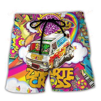 Music Event Zwarte Cross Follow The Beat Hippie Style Beach Short | Newhawaiianshirts CA