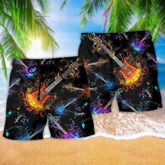 Music Gowhere The Guitar Takes You Beach Short | Newhawaiianshirts CA