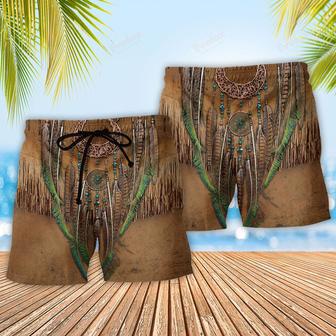 Native Style Love Peace Cool Beach Short | Newhawaiianshirts