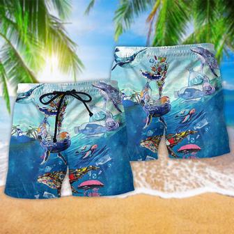 Ocean Save The Ocean Ocean Life Beach Short | Newhawaiianshirts UK