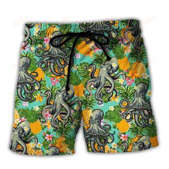 Octopus Tropical Peace Life Style Beach Short | Newhawaiianshirts DE