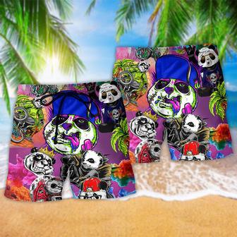 Panda Love Animals Color Beach Short | Newhawaiianshirts UK