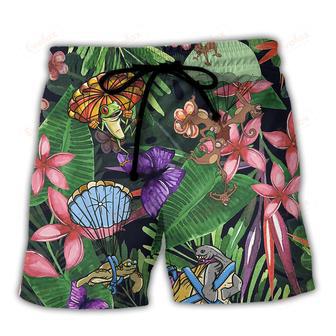 Parasailing Follow Your Dream Animal Beach Short | Newhawaiianshirts AU