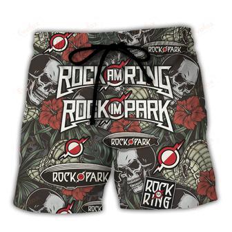 Rock Am Ring And Rock Im Park Music Lover Amazing Style Beach Short | Newhawaiianshirts UK