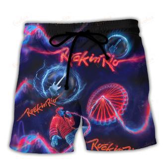 Rock In Rio Music Lover Amazing Style Beach Short | Newhawaiianshirts UK