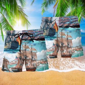 Sail Come Away With Me Beach Short | Newhawaiianshirts