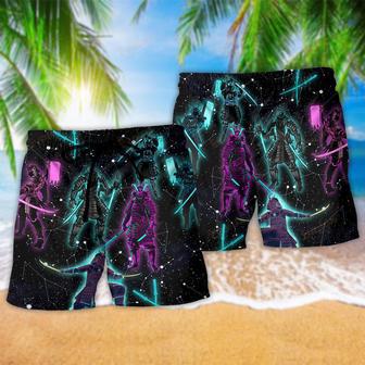 Samurai Wake From Death And Return To Life Beach Short | Newhawaiianshirts UK