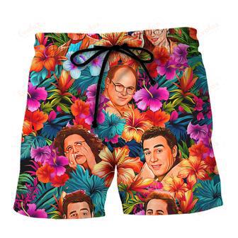 Seinfeld Synthwave Tropical Summer Special Beach Short | Newhawaiianshirts