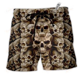 Skull Dark Inside Everyone Beach Short | Newhawaiianshirts AU