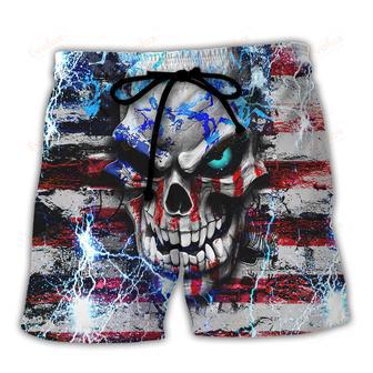 Skull Don't Try To Figure Me Out I'm A Special Kind Of Twisted Beach Short | Newhawaiianshirts CA